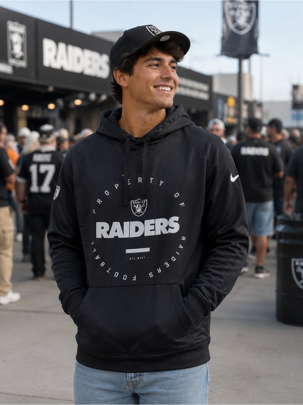 Nike NFL Las Vegas Raiders Training Hoodie – Men’s Small
